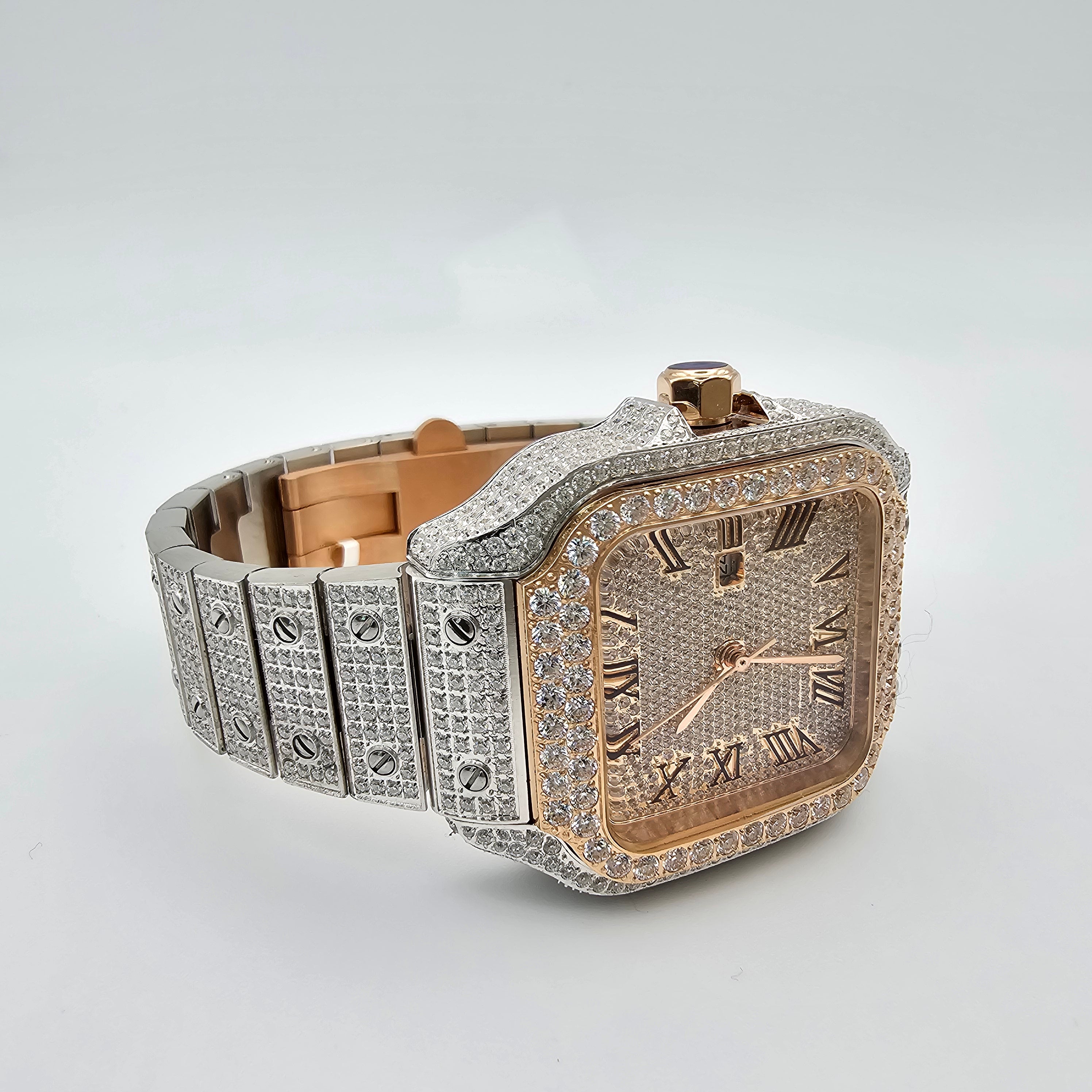 Men's VVS Moissanite Watch