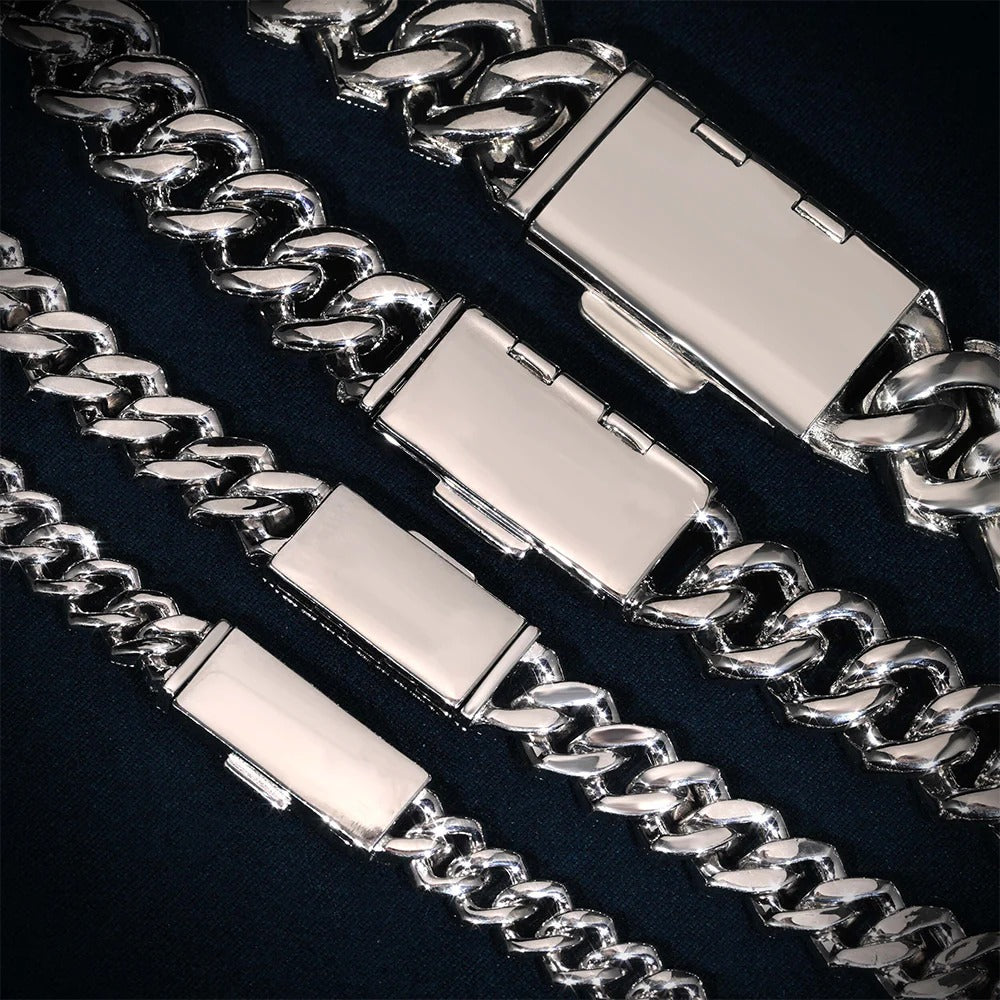 Moissanite Cuban Link Chain (ALL SIZES)