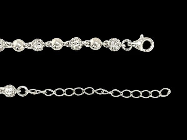 Rhodium 12MM Cuban Link Chain