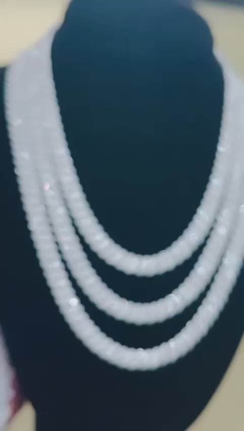 Moissanite Cuban Link Chain 14K Gold (ALL SIZES)